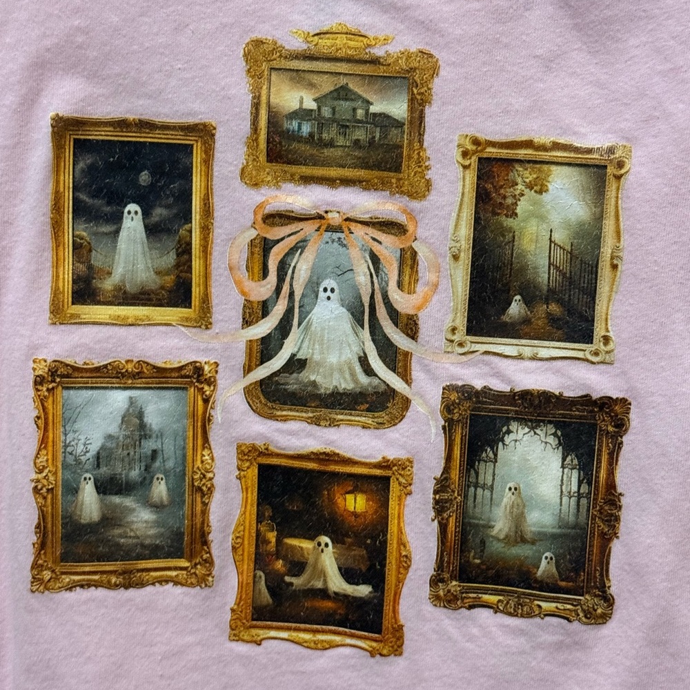 Ghost Art Graphic Tee